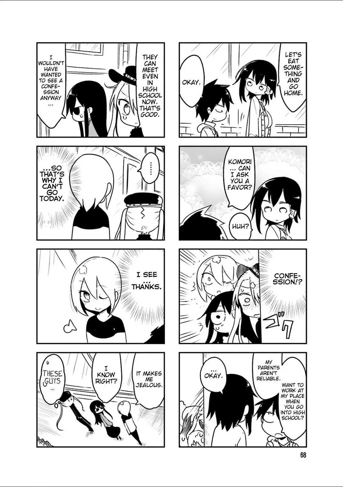 Komori-san wa Kotowarenai! Chapter 38 8